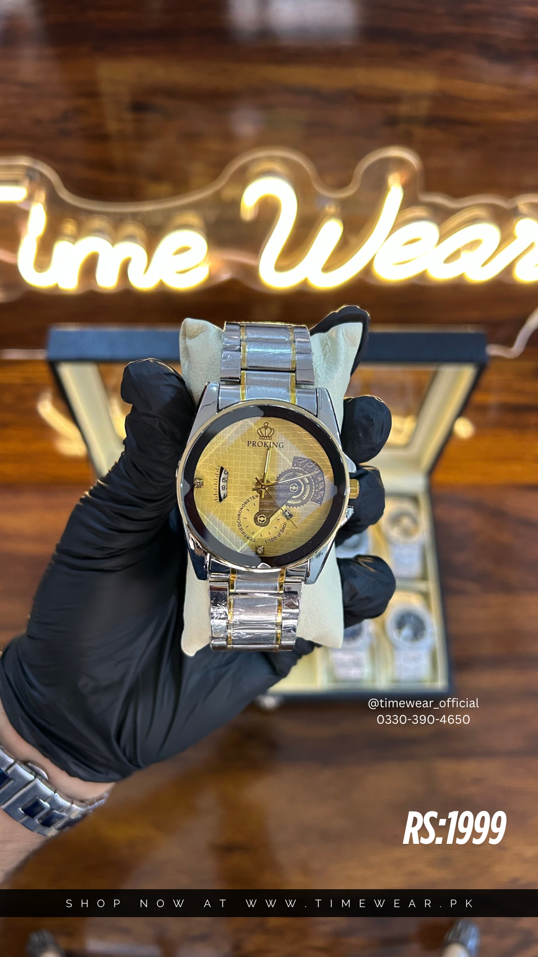 Rolex Gents Diamond Glass (DDY) with Rolex Box