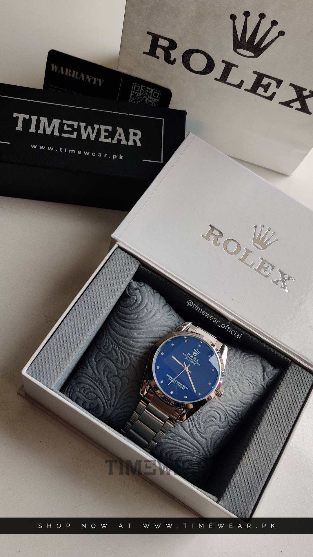 Rolex Gents (BL) with Rolex Box