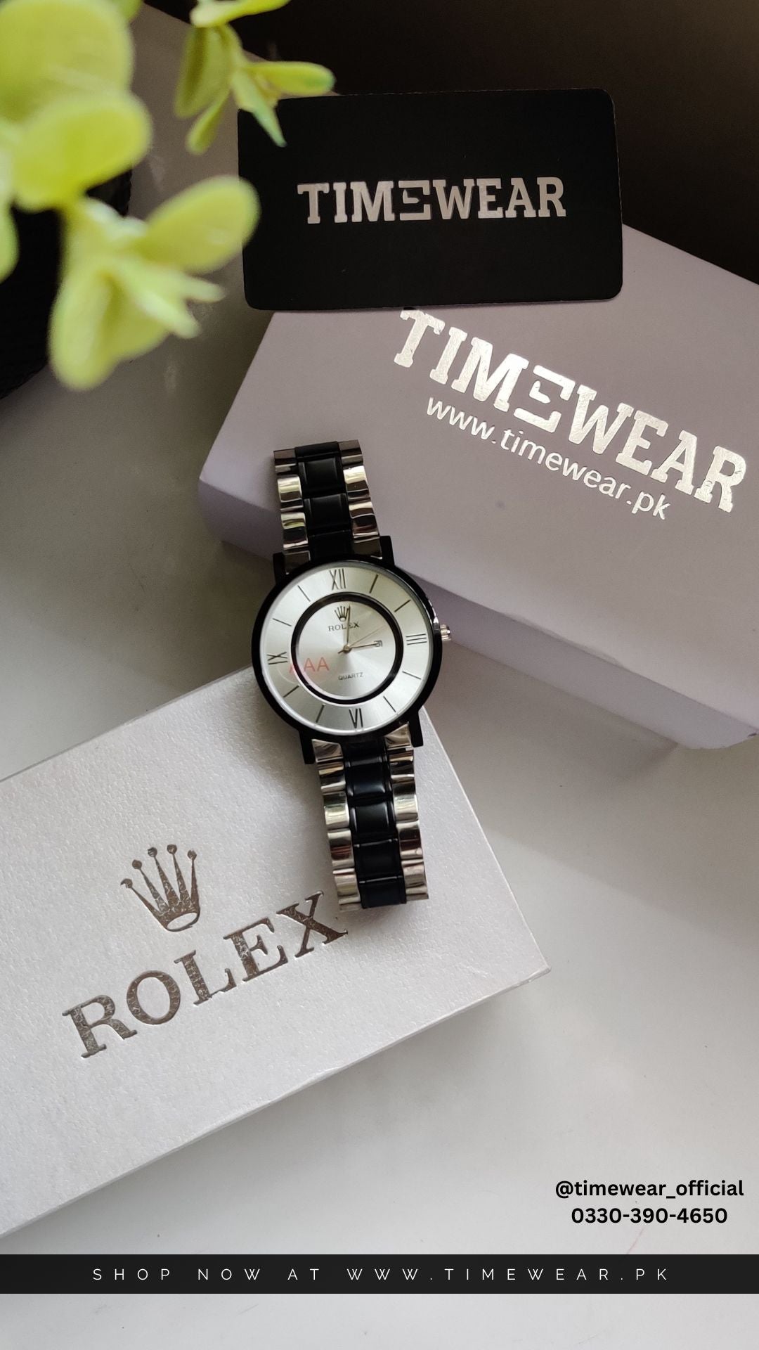 Rolex Gents SLM (TTB-Wh) with Rolex Box