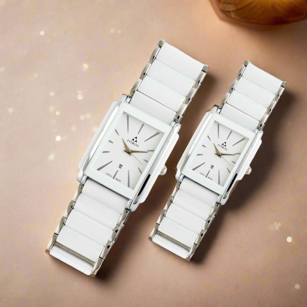 Fitron Couple Watch Set – Timeless Togetherness