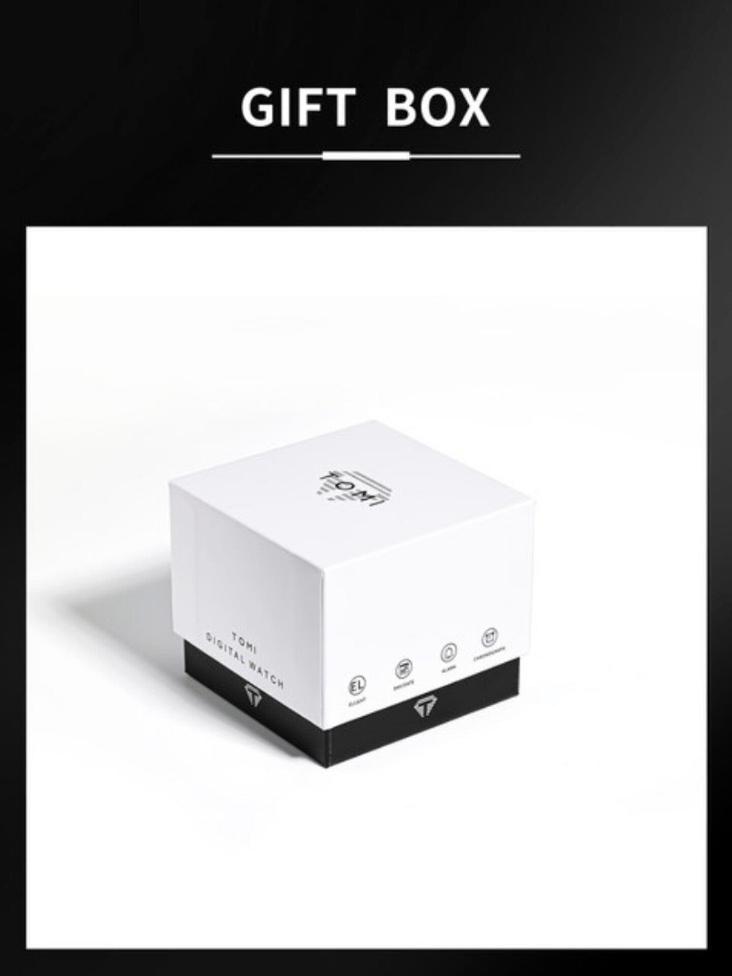 TOMI T-238 Dual Time Sports Watch