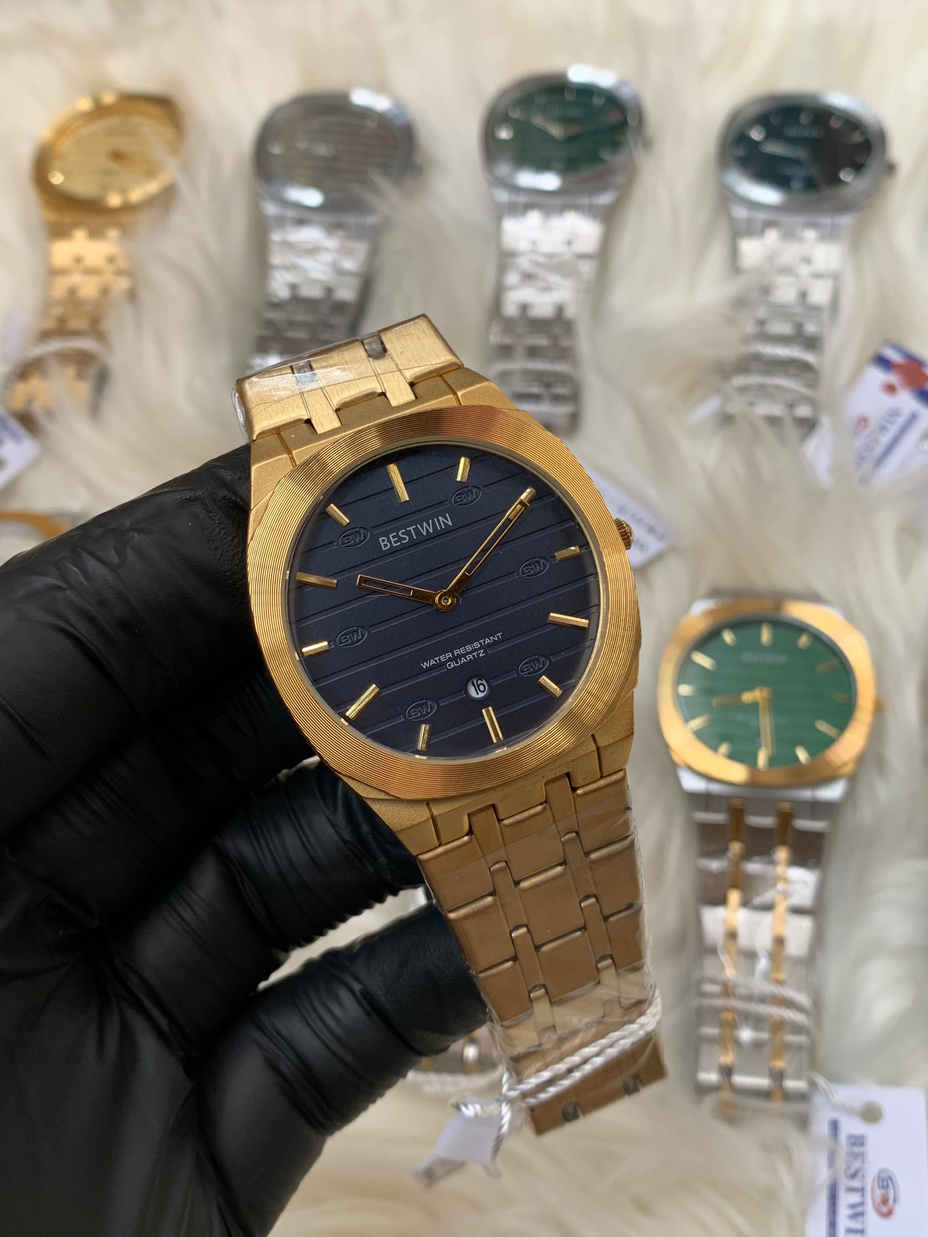 Bestwin Ultra slim Golden|Blue