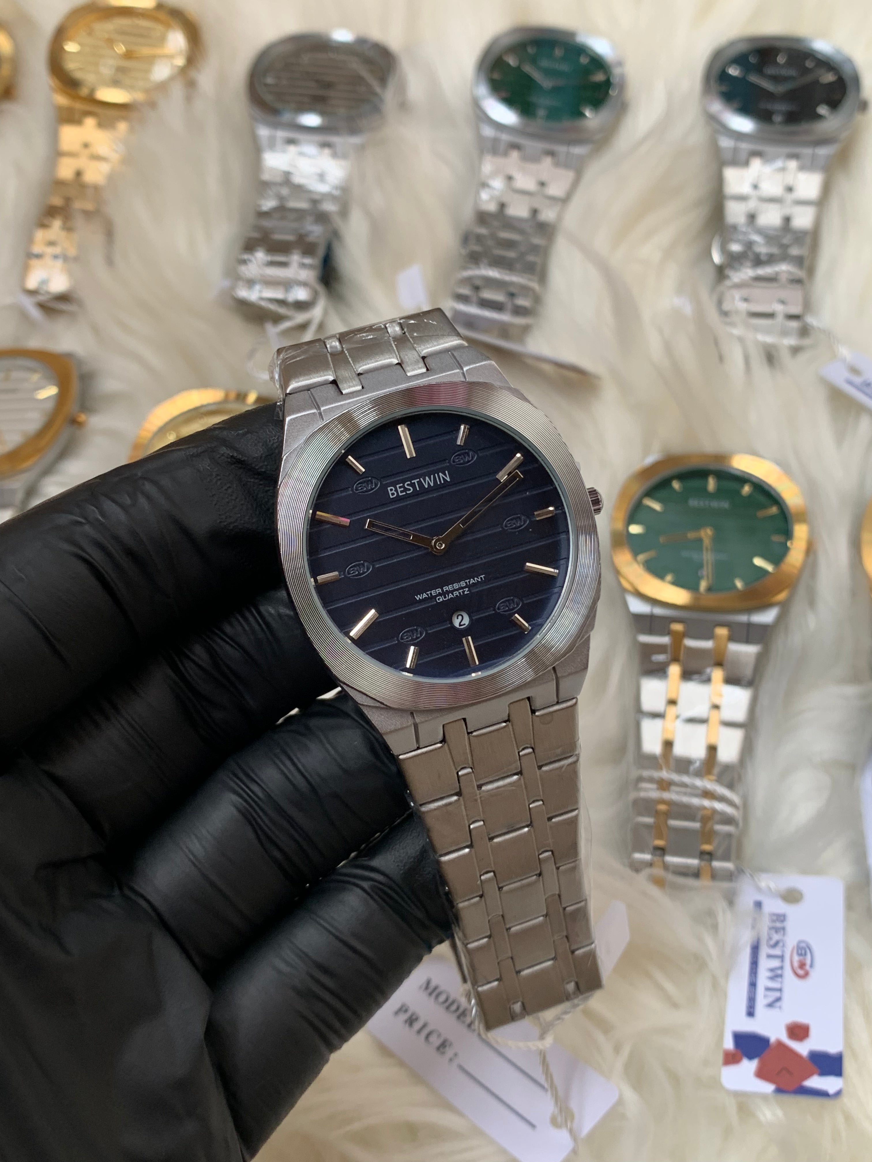 Bestwin Ultra slim Silver|Blue