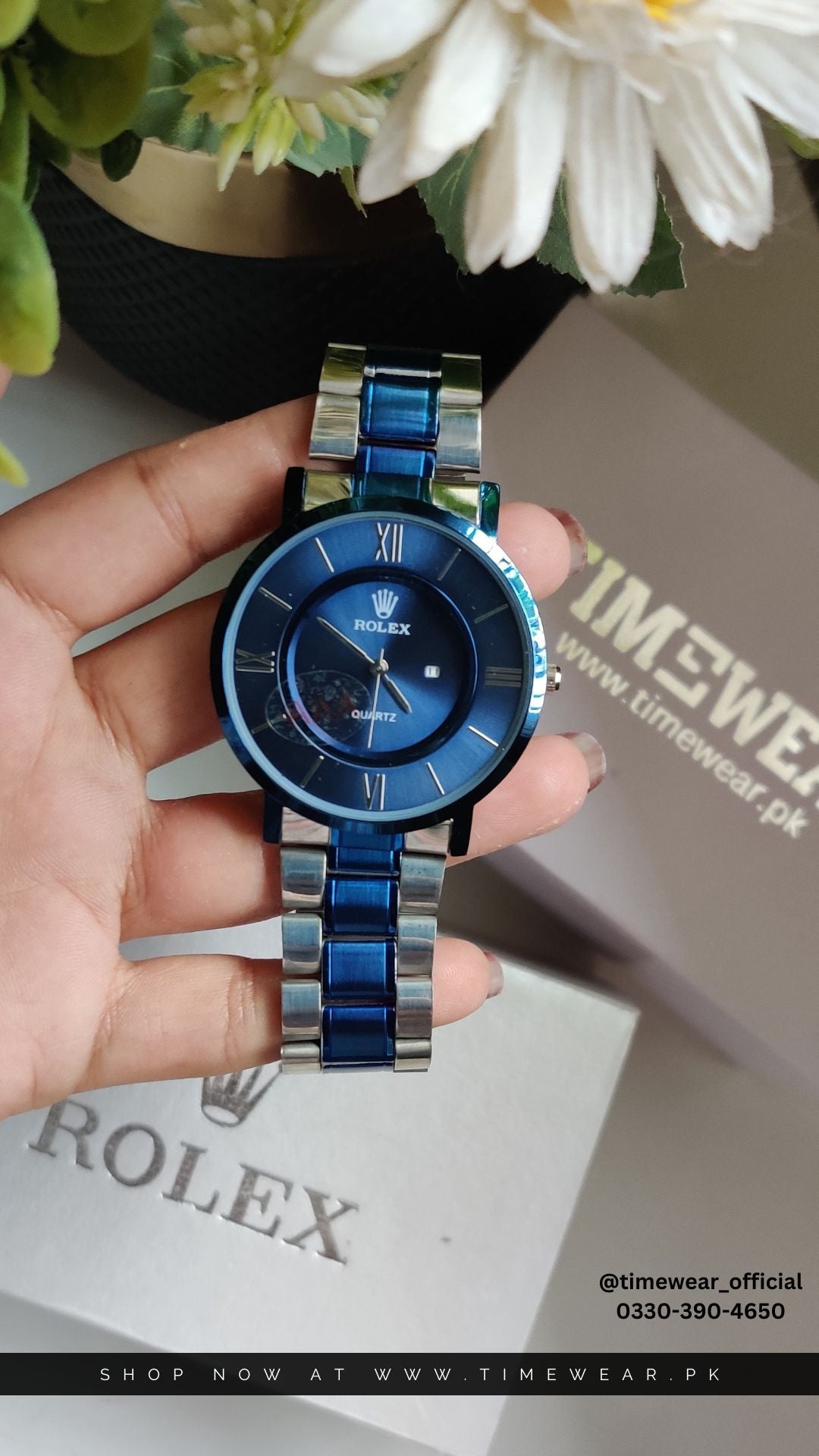 Rolex Gents SLM (BL)with Rolex Box