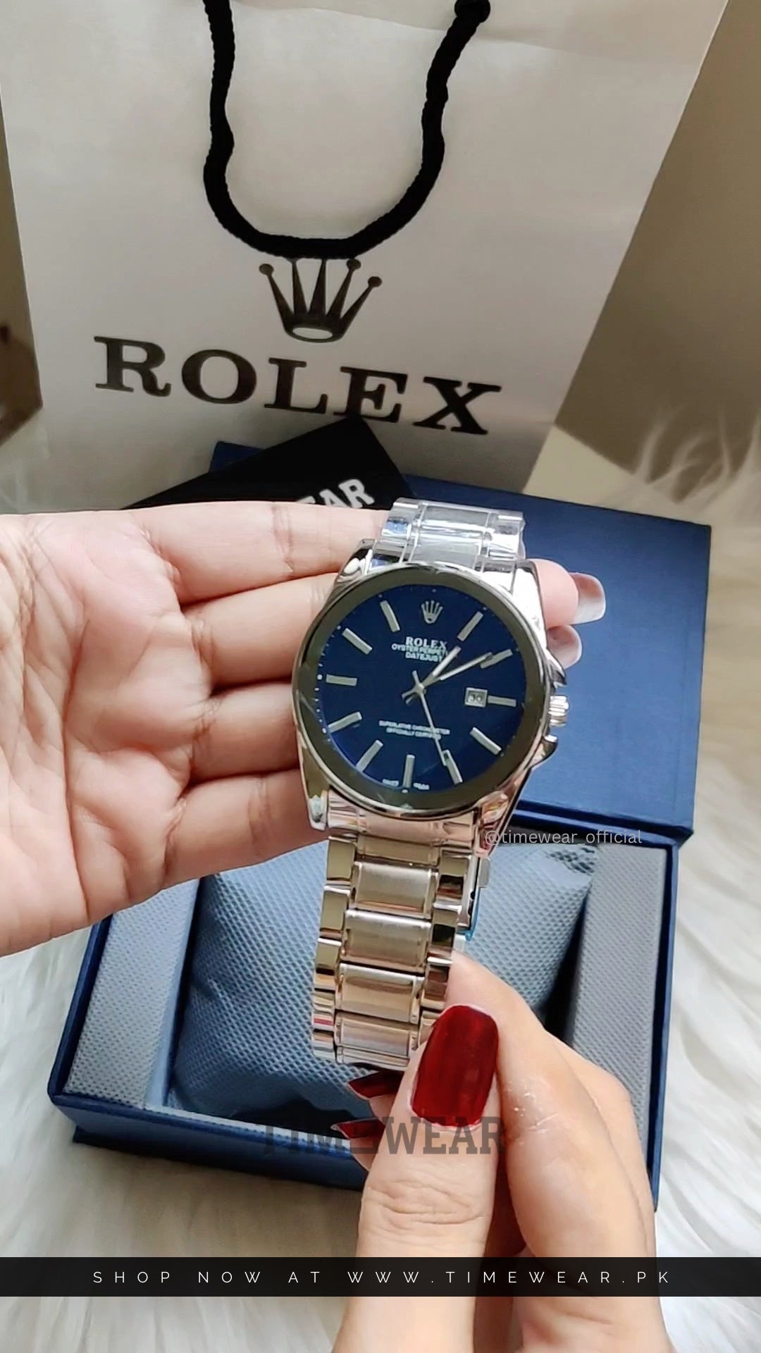Rolex Diamond Glass (DDS) with Rolex Box & Bag