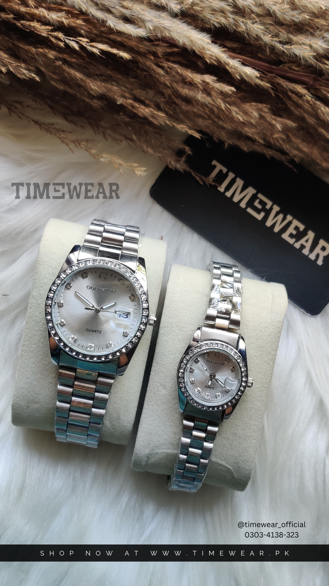 Couple Stone (SS) - Premium Rolex Box