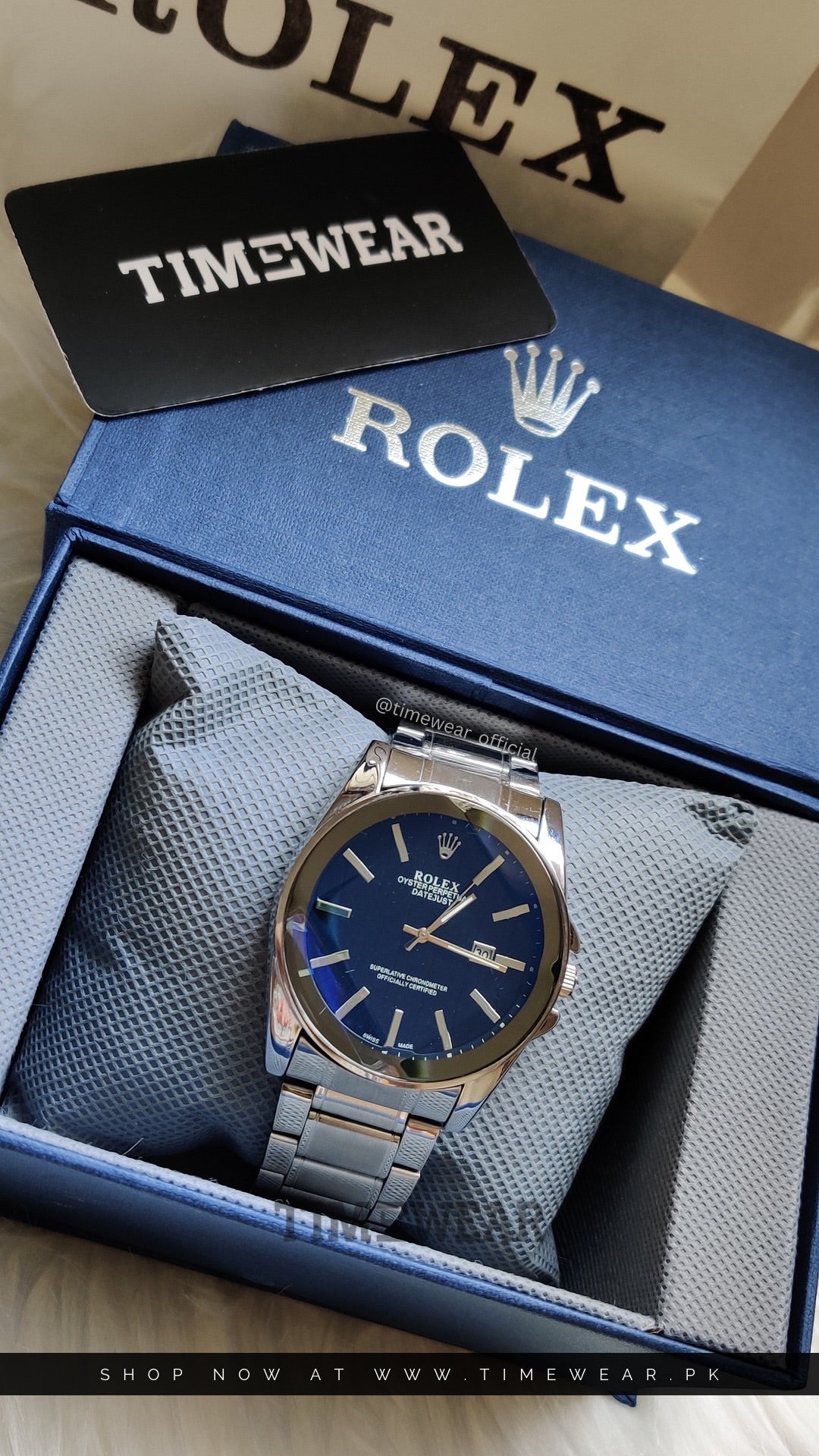 Rolex Diamond Glass (DDS) with Rolex Box & Bag
