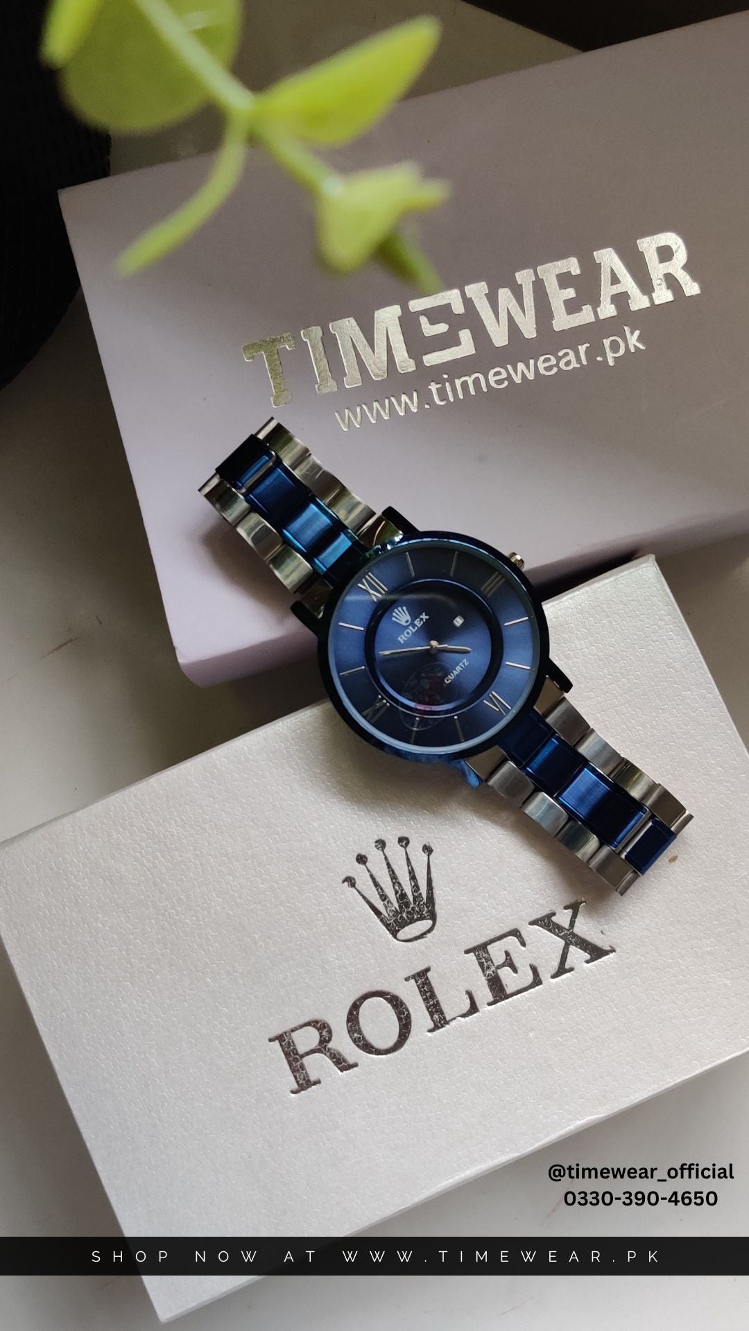 Rolex Gents SLM (BL)with Rolex Box