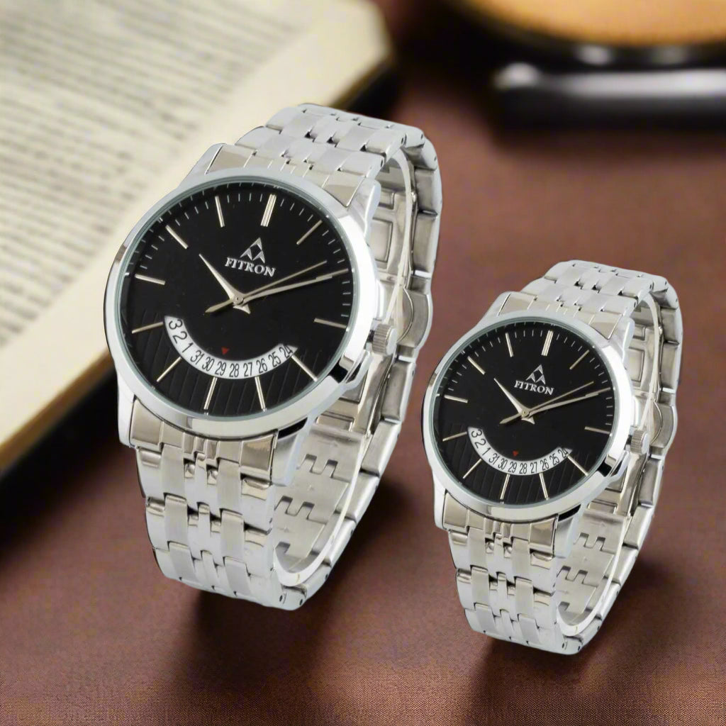 Fitron Couple Watch Set – Timeless Togetherness