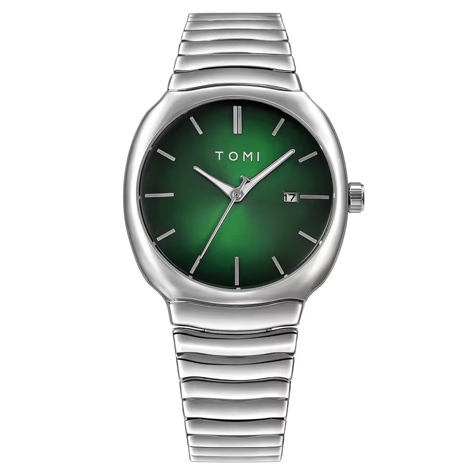 TOMI T-307 New Men's Luxury Business Watch Gift Box Set