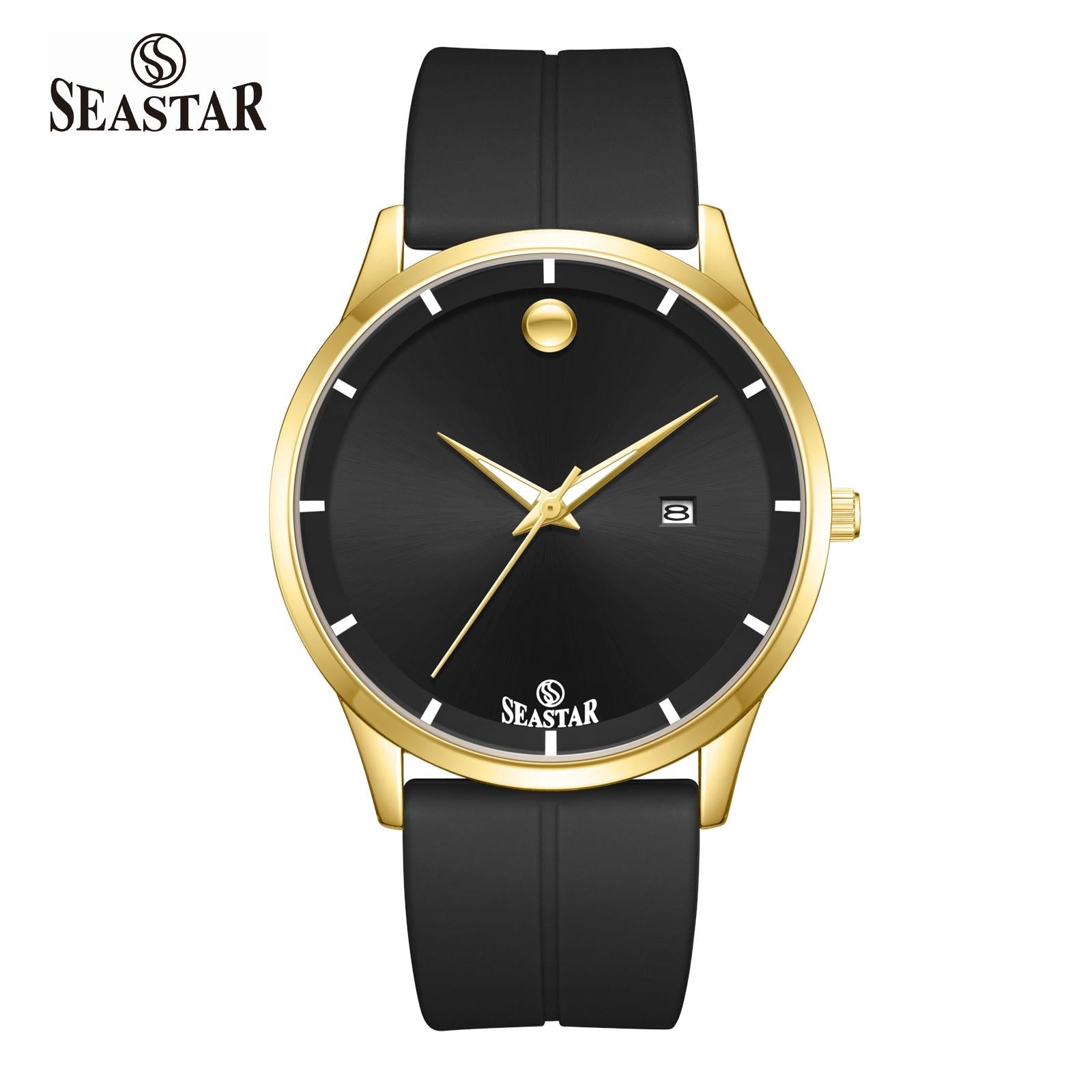 SEASTAR SS-2460M Men’s Watch  Silicone Straps