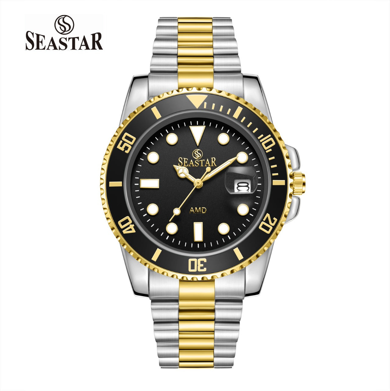 Seastar AMD5839M – Stainless Steel Men's Luxury Watch