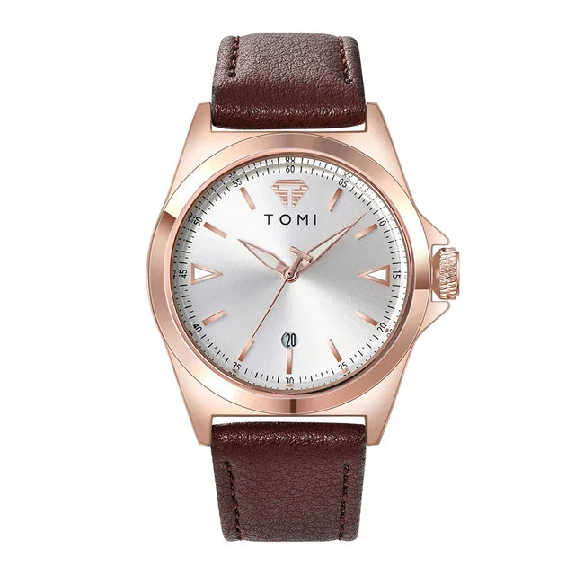 TOMI T-041 Business Watch Date Quartz