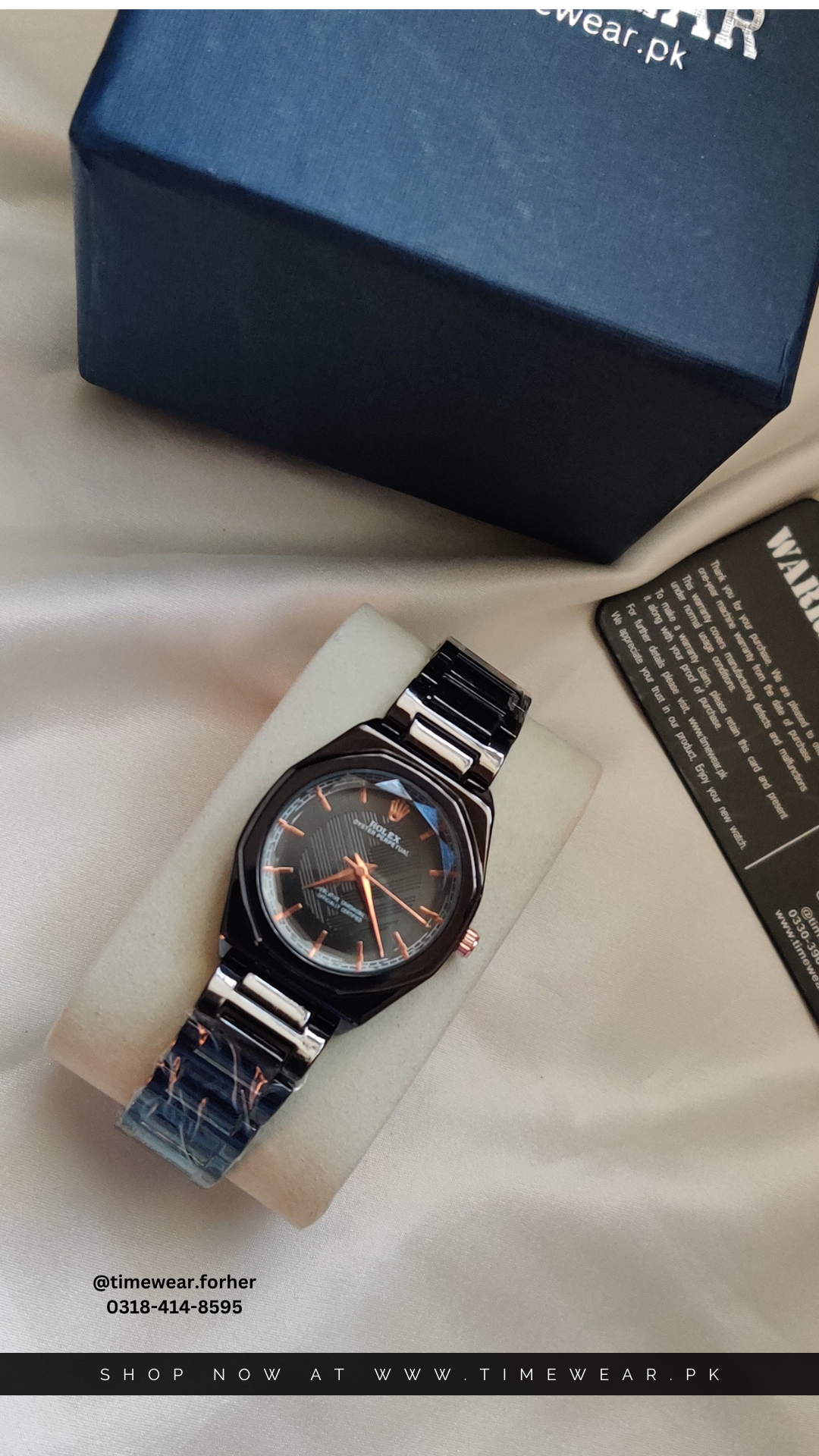 Rolex Ladies (Octa-Black)